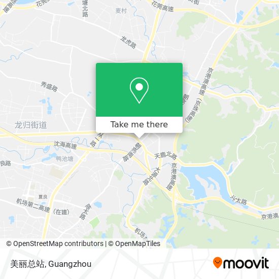 美丽总站 map