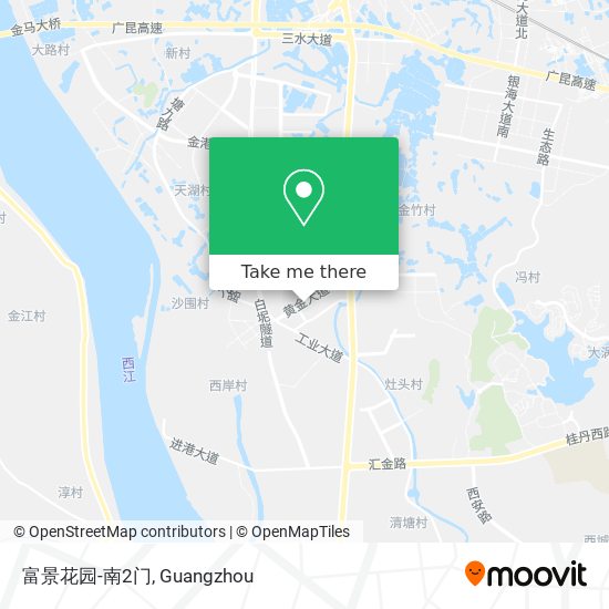 富景花园-南2门 map