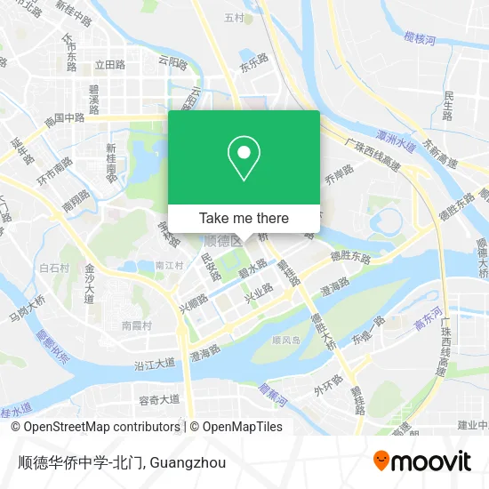 顺德华侨中学-北门 map