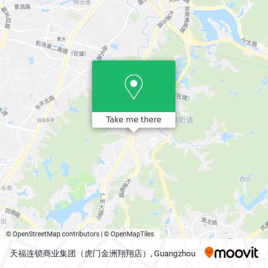 天福连锁商业集团（虎门金洲翔翔店） map