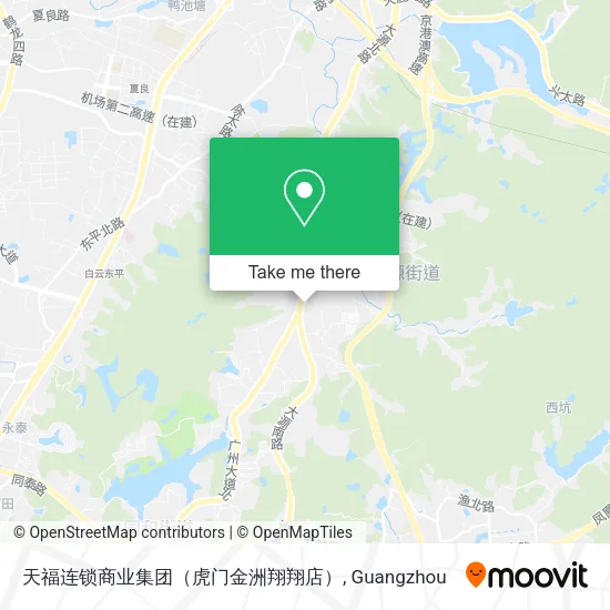 天福连锁商业集团（虎门金洲翔翔店） map