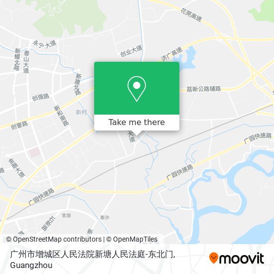 广州市增城区人民法院新塘人民法庭-东北门 map