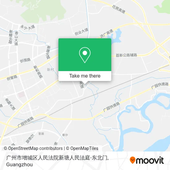 广州市增城区人民法院新塘人民法庭-东北门 map