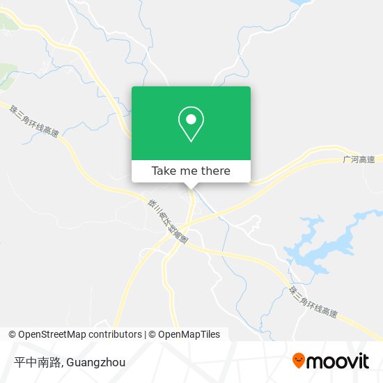 平中南路 map