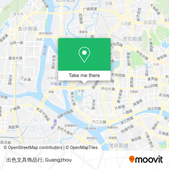 出色文具饰品行 map