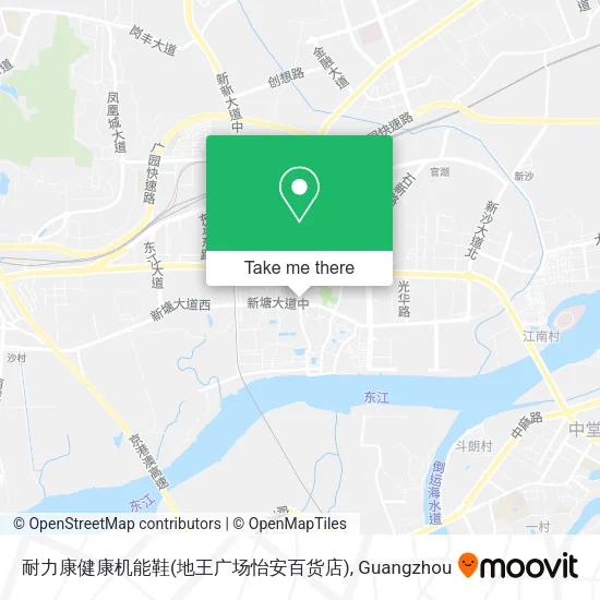 耐力康健康机能鞋(地王广场怡安百货店) map