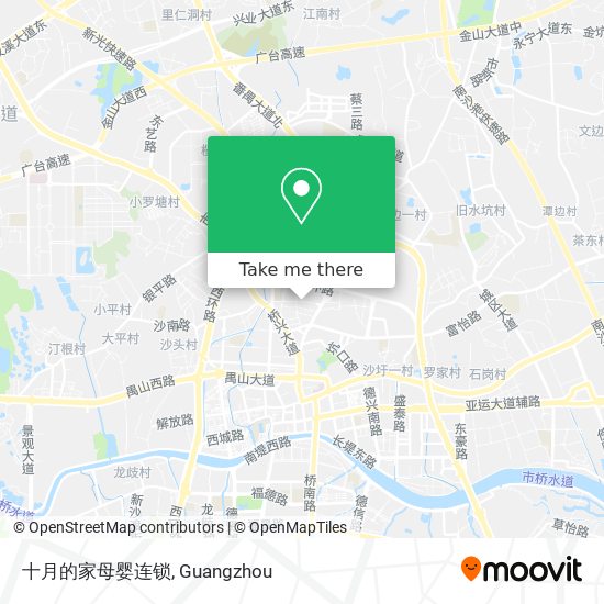 十月的家母婴连锁 map