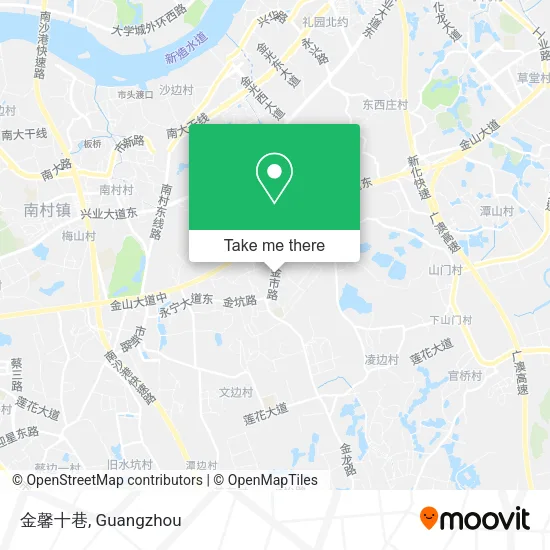 金馨十巷 map