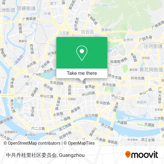 中共丹桂里社区委员会 map