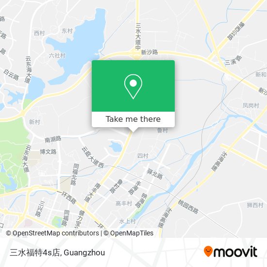 三水福特4s店 map