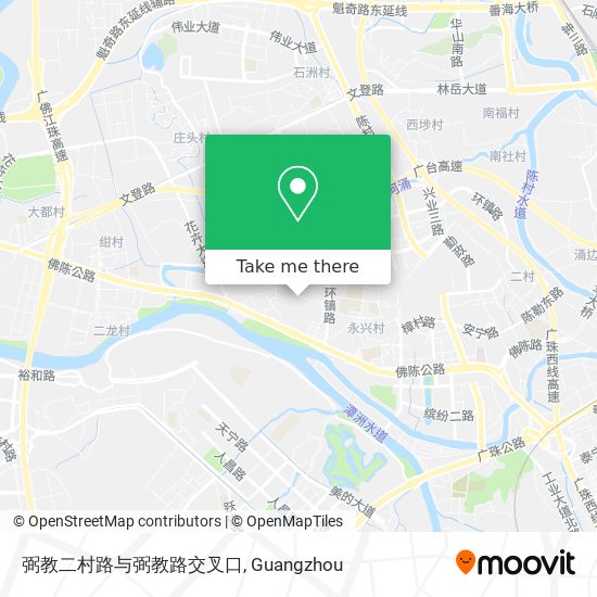 弼教二村路与弼教路交叉口 map