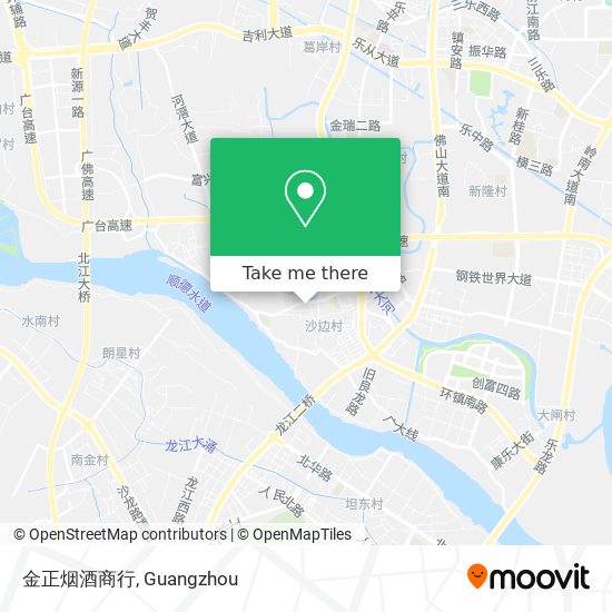 金正烟酒商行 map