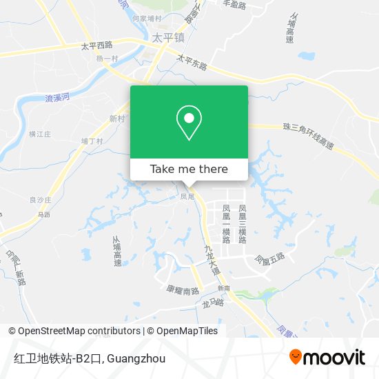 红卫地铁站-B2口 map