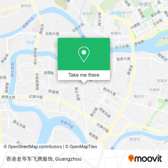 香港老爷车飞腾服饰 map