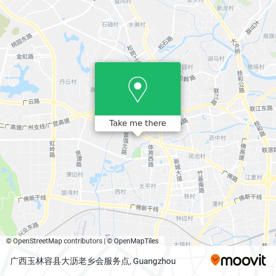 广西玉林容县大沥老乡会服务点 map