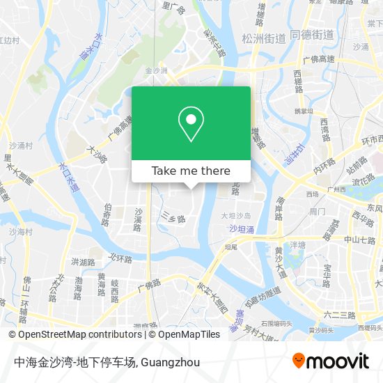 中海金沙湾-地下停车场 map