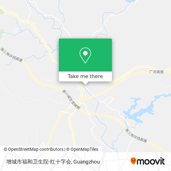 增城市福和卫生院-红十字会 map