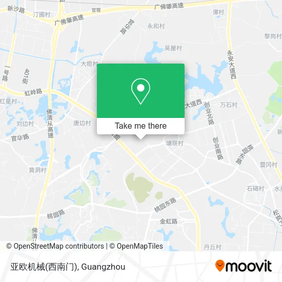 亚欧机械(西南门) map