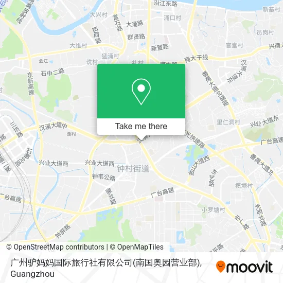 广州驴妈妈国际旅行社有限公司(南国奥园营业部) map