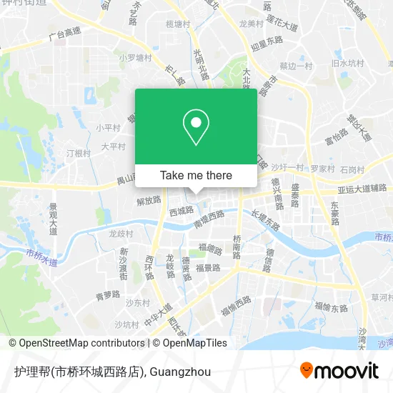 护理帮(市桥环城西路店) map