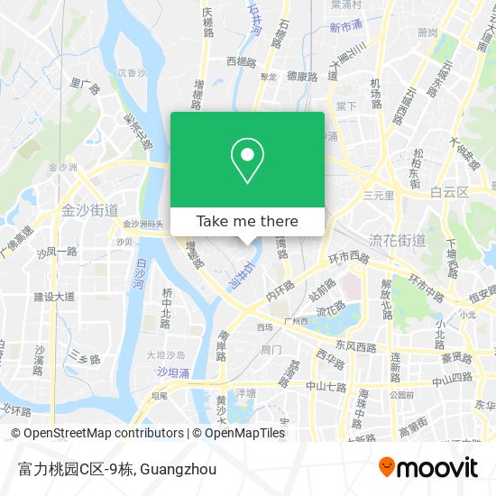 富力桃园C区-9栋 map