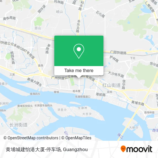 黄埔城建怡港大厦-停车场 map