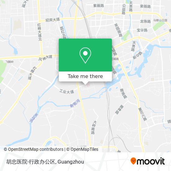 胡忠医院-行政办公区 map