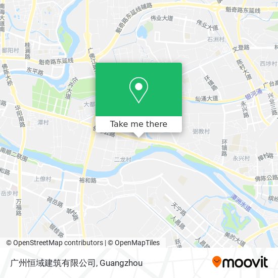 广州恒域建筑有限公司 map