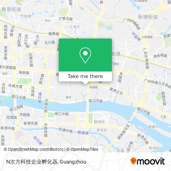 N次方科技企业孵化器 map