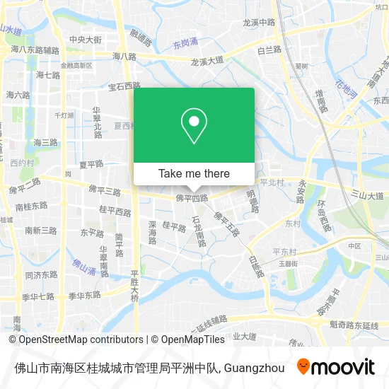 佛山市南海区桂城城市管理局平洲中队 map