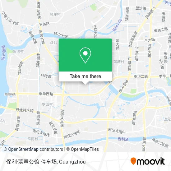 保利·翡翠公馆-停车场 map