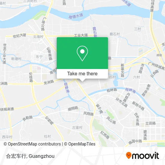 合宏车行 map