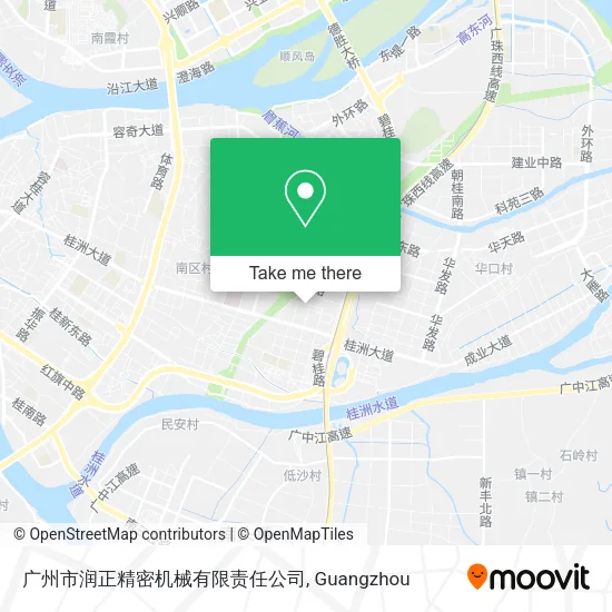 广州市润正精密机械有限责任公司 map