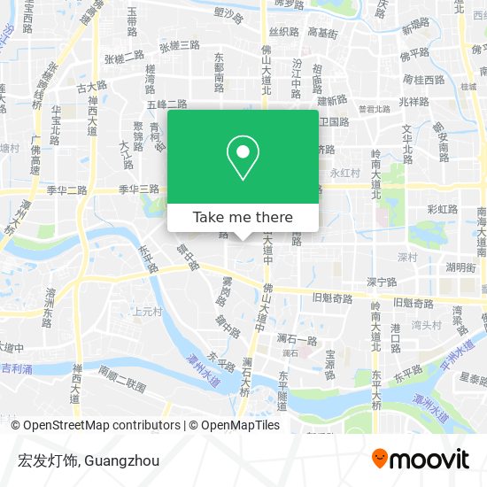 宏发灯饰 map