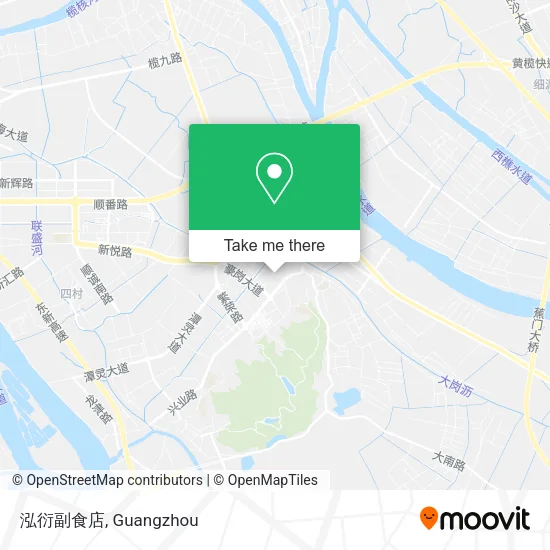 泓衍副食店 map