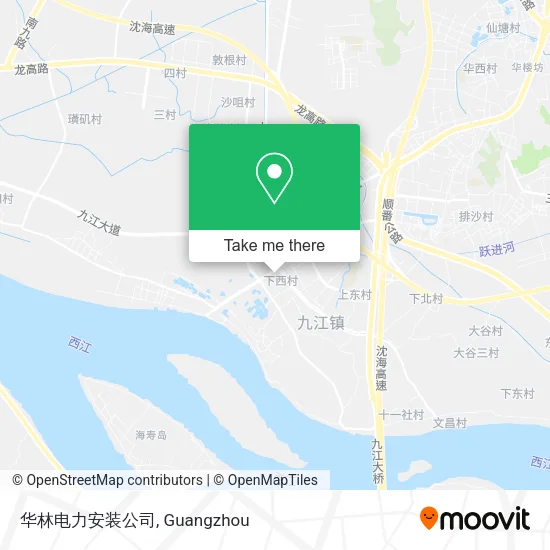 华林电力安装公司 map