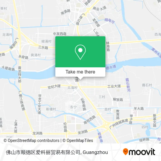 佛山市顺德区爱科丽贸易有限公司 map