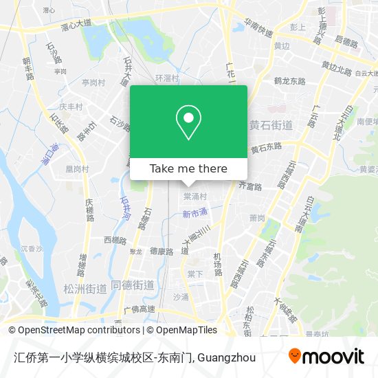汇侨第一小学纵横缤城校区-东南门 map