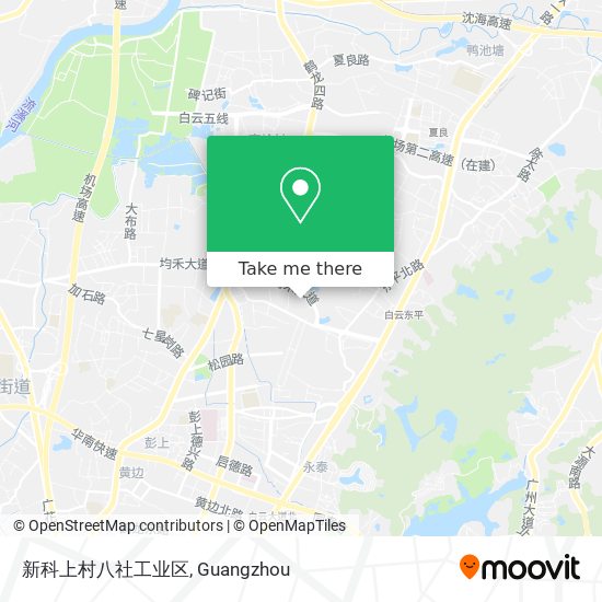 新科上村八社工业区 map