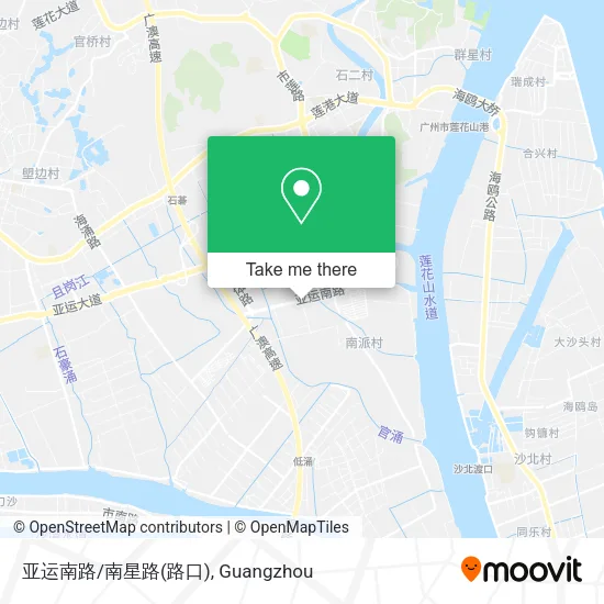 亚运南路/南星路(路口) map