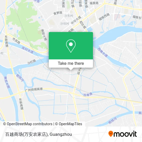 百越商场(万安农家店) map