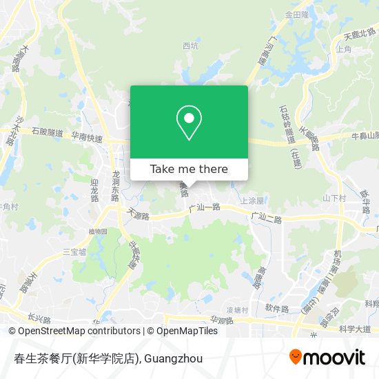 春生茶餐厅(新华学院店) map
