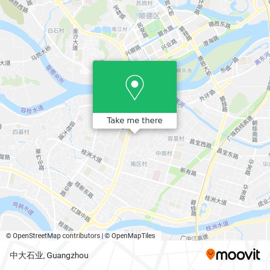 中大石业 map