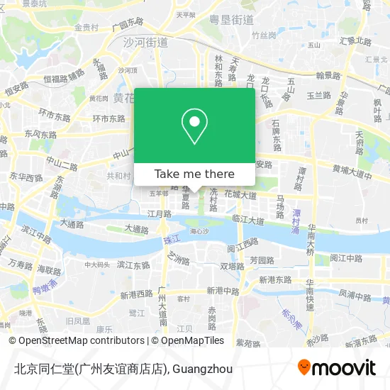 北京同仁堂(广州友谊商店店) map