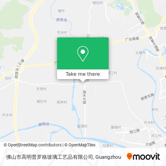 佛山市高明普罗格玻璃工艺品有限公司 map