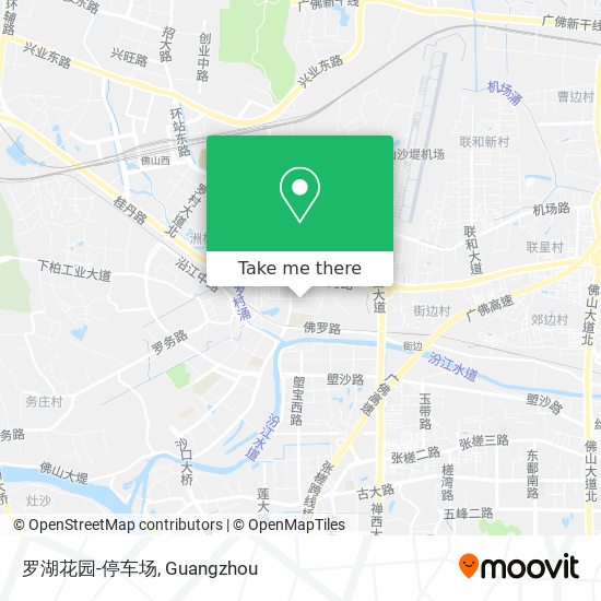 罗湖花园-停车场 map
