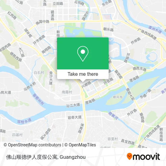 佛山顺德伊人度假公寓 map