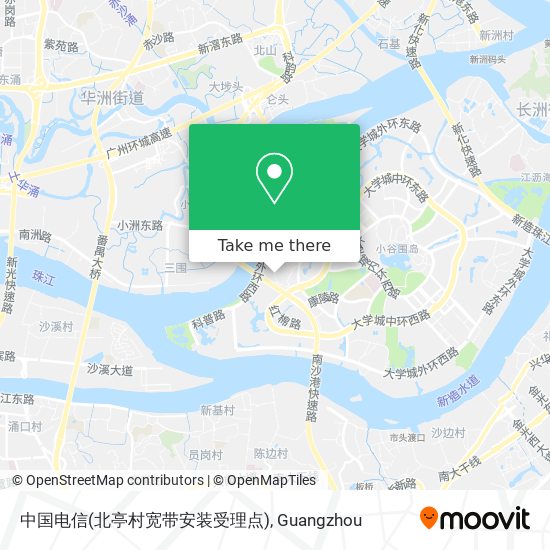 中国电信(北亭村宽带安装受理点) map