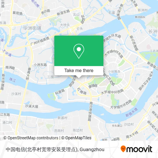 中国电信(北亭村宽带安装受理点) map