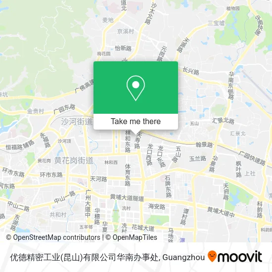 优德精密工业(昆山)有限公司华南办事处 map